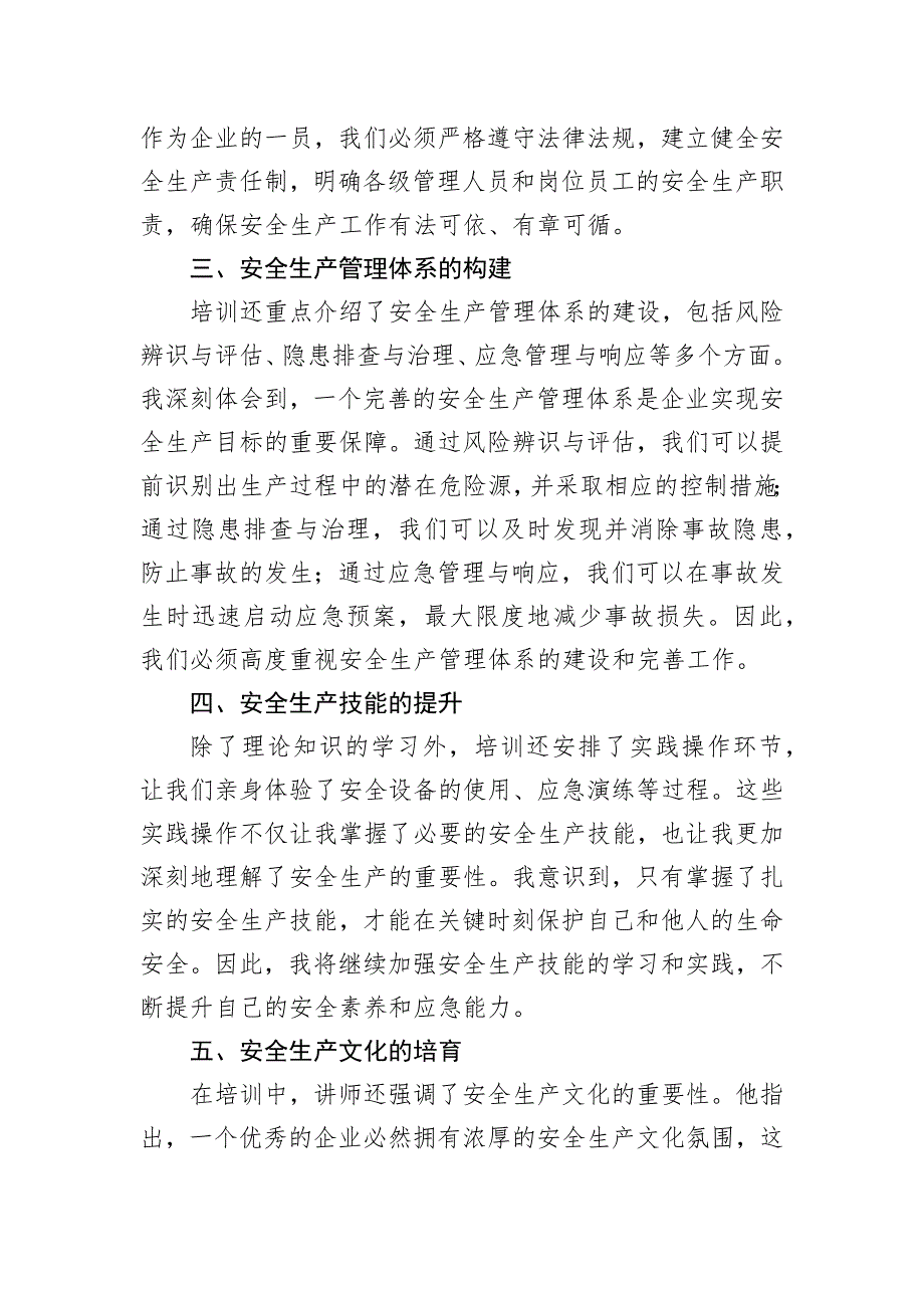 参加安全生产主体责任培训学习心得体会_第2页